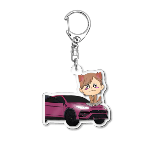 りく Acrylic Key Chain