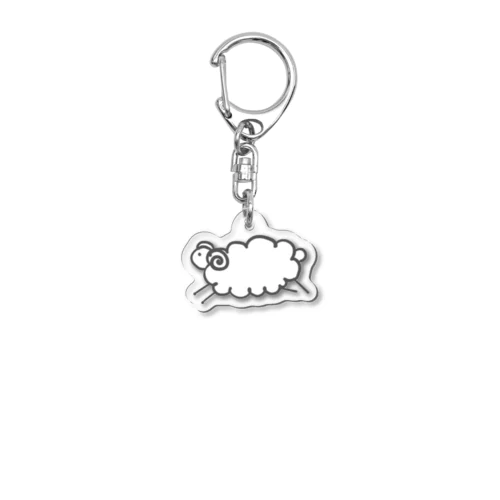 sheepst Acrylic Key Chain