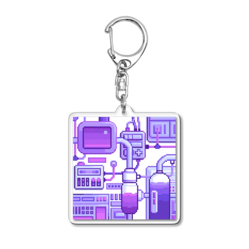 実験室(眠) Acrylic Key Chain
