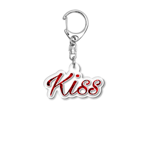 Kiss デザイン Acrylic Key Chain