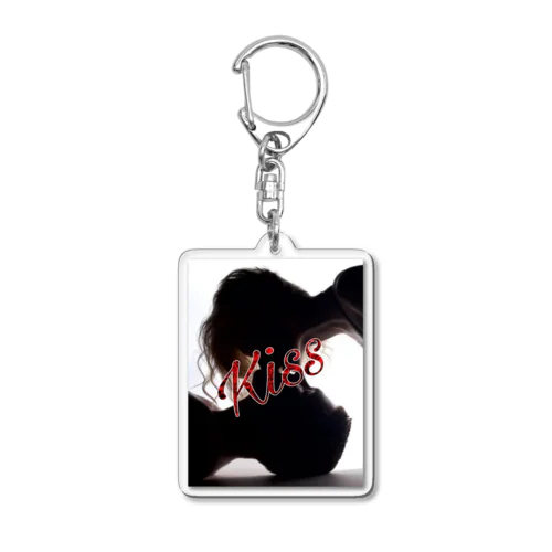 Kiss デザイン Acrylic Key Chain