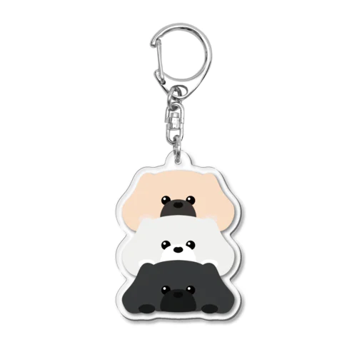 ペキニーズ Acrylic Key Chain