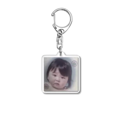 私の幼少期証明写真シリーズ Acrylic Key Chain