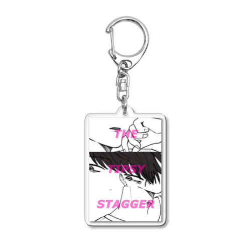 THE TIPSY STAGGER Acrylic Key Chain