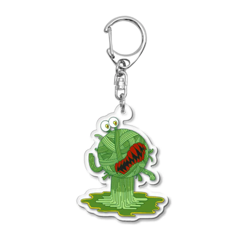 ［サイコバジル］FOOD ALIENS SERIES Acrylic Key Chain