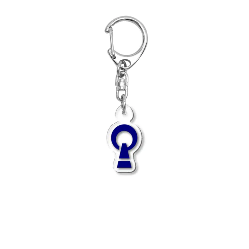 Q Acrylic Key Chain