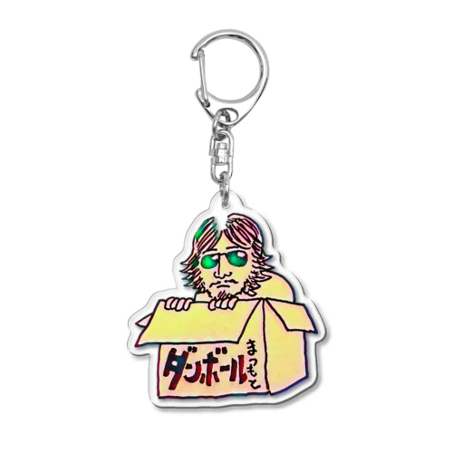 ダンボール松本（ネオンカラー） Acrylic Key Chain