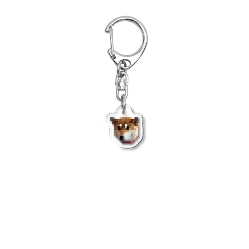 8bit 柴犬 Acrylic Key Chain