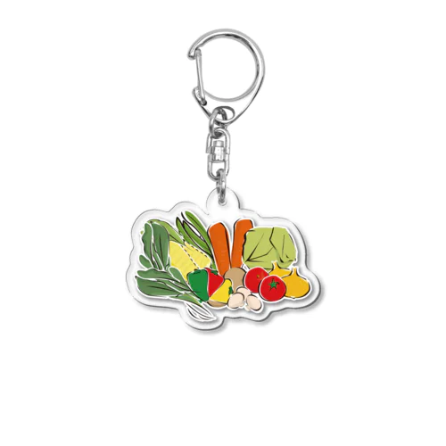 FRESH VEGETABLES 2　キーホルダー アクリルキーホルダー