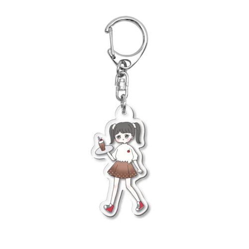 コーラフロートちゃん Acrylic Key Chain