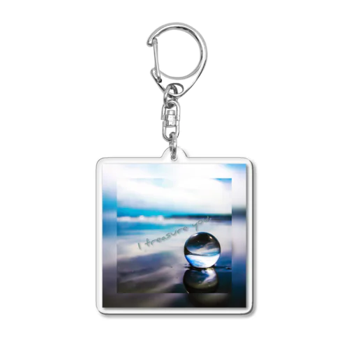 海 Acrylic Key Chain