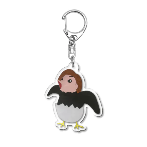 さくら鳥 Acrylic Key Chain