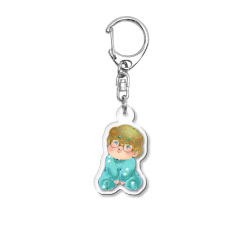 なまもの鮎　アババちゃん Acrylic Key Chain