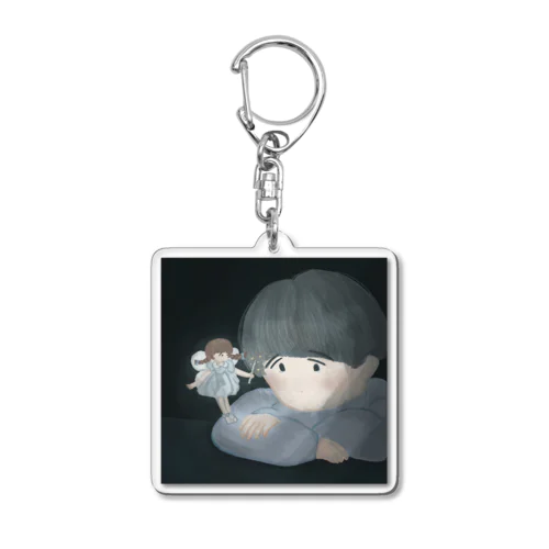 あなたのせいじゃないよ Acrylic Key Chain