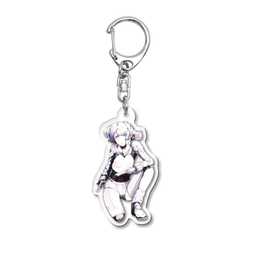 Mechako (Dameged) Acrylic Key Chain