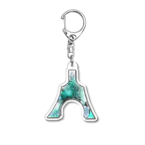 琴柱（青緑） Acrylic Key Chain