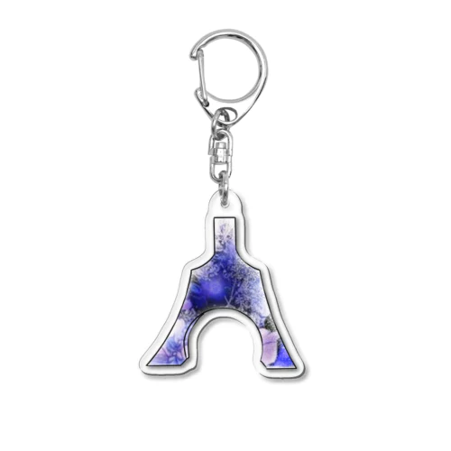 琴柱（青紫） Acrylic Key Chain