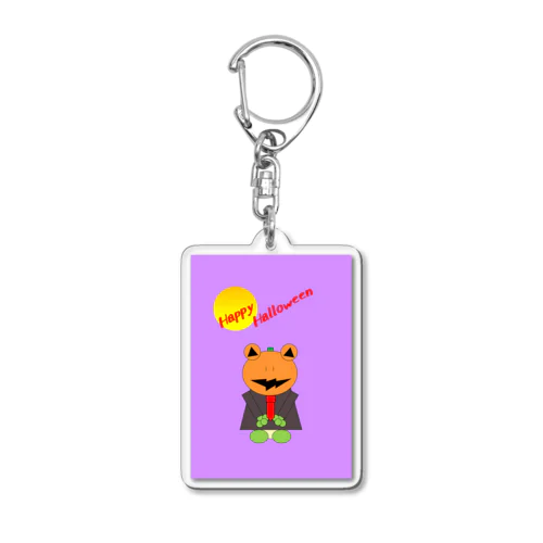 ハロウィン　パンプキンパパ Acrylic Key Chain