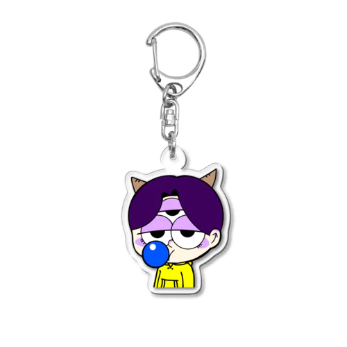 バブるガムYeti Acrylic Key Chain