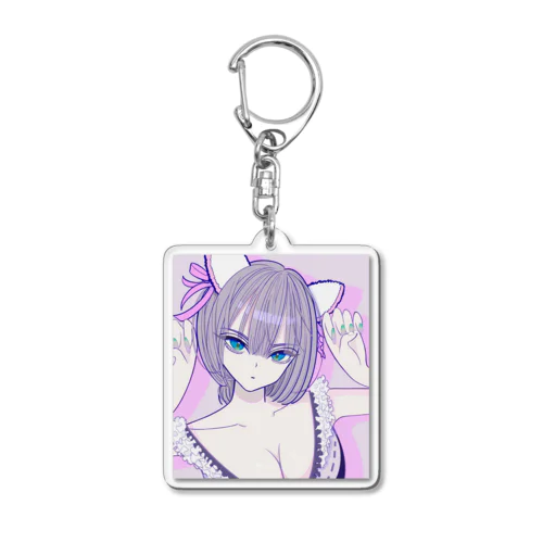 めらんのイラストグッズ Acrylic Key Chain