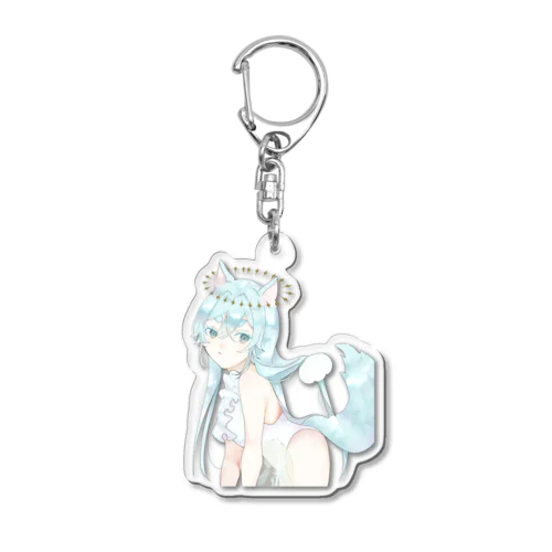 座布団summer version Acrylic Key Chain