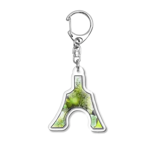 琴柱（黄緑） Acrylic Key Chain