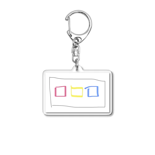 らくがきビーズ Acrylic Key Chain