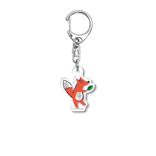 童話の森フレンズ_キツネ Acrylic Key Chain