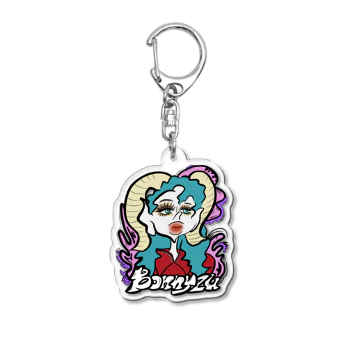 Bonnyzu_girl_001 Acrylic Key Chain