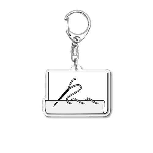 まつり縫い Acrylic Key Chain