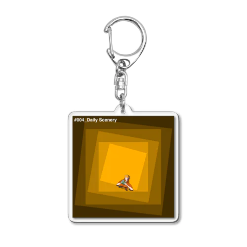 #004_Daily Scenery Acrylic Key Chain