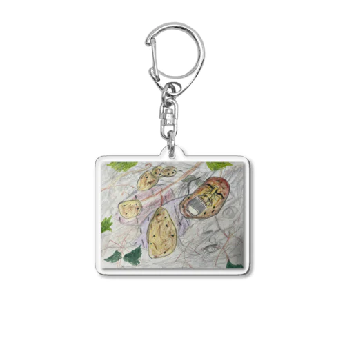 cry of autumn Acrylic Key Chain