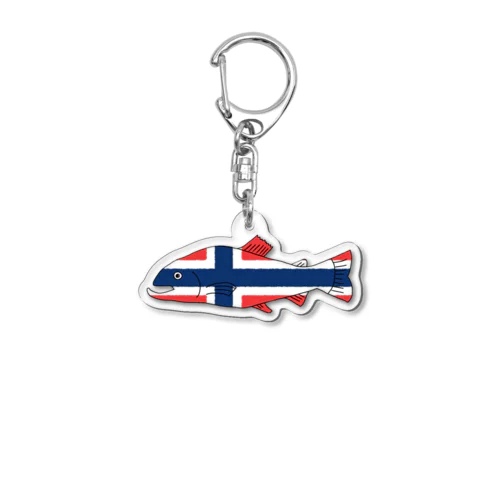 ノルウェー産アトランティックサーモン Acrylic Key Chain