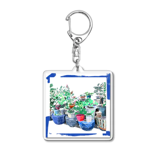 まちなか植木鉢 Acrylic Key Chain