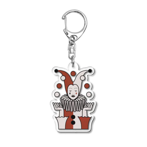 CLOWN Acrylic Key Chain