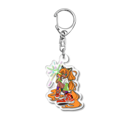 キララちゃん Acrylic Key Chain