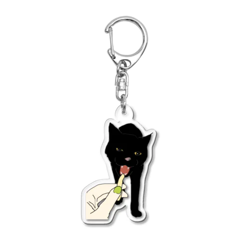 猫 Acrylic Key Chain