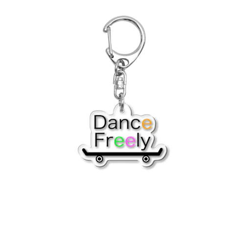 DanceFreely アクリルキーホルダー