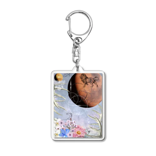 Astrology  Acrylic Key Chain