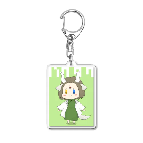 ハクタクさん Acrylic Key Chain