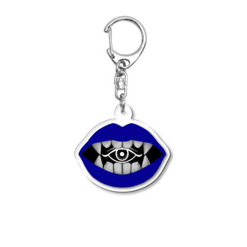 ブルーリップ開眼 Acrylic Key Chain