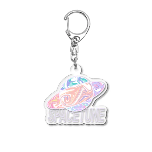 SPACE TUNE Acrylic Key Chain