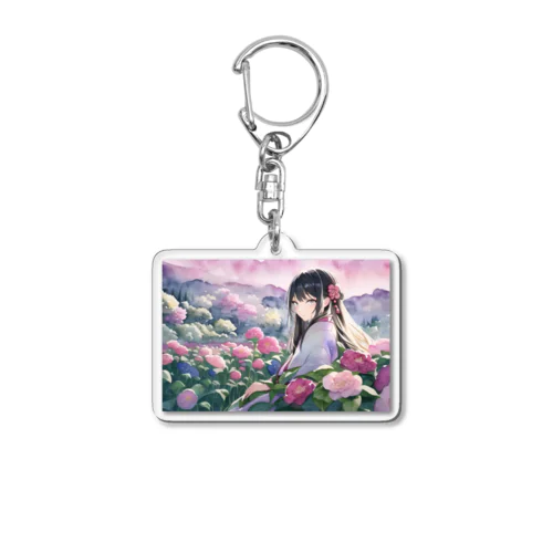 松姫「花」オリジナルキーホルダー Acrylic Key Chain