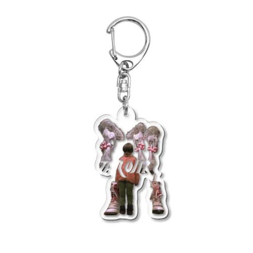 HEEL BOOTS MONSTER by AI Acrylic Key Chain