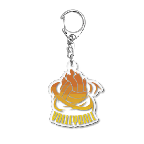 バレーボール Acrylic Key Chain