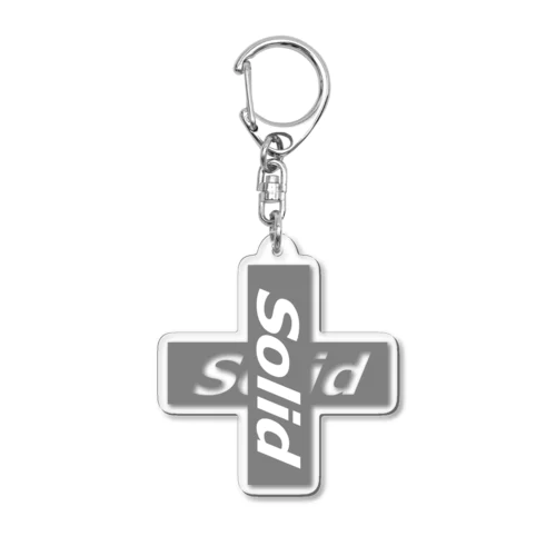 Solid　+- Acrylic Key Chain