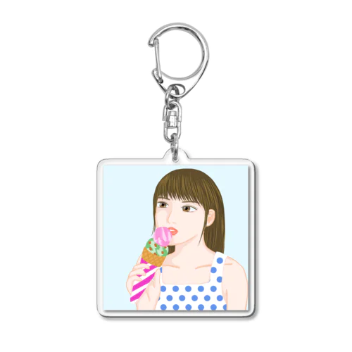 アイスクリーム Acrylic Key Chain