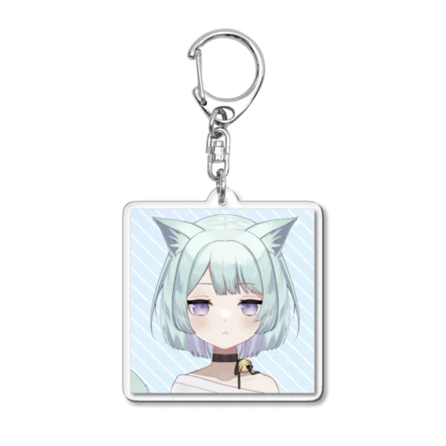 照明写真もちゆず Acrylic Key Chain