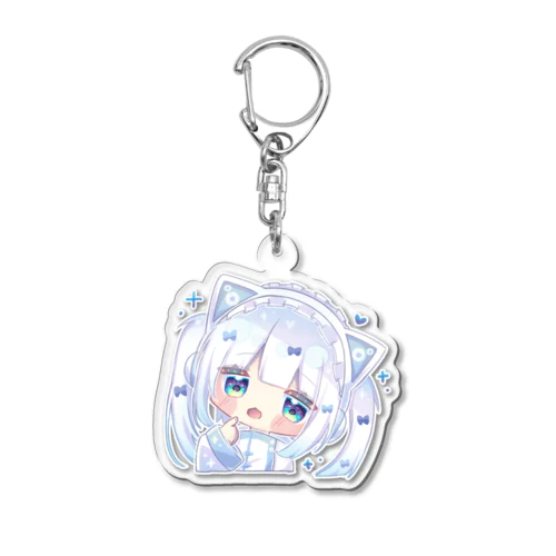 猫耳ヘッドフォンちゃん(はにゃ) Acrylic Key Chain