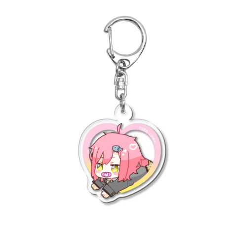 はみだしとばちゃん Acrylic Key Chain